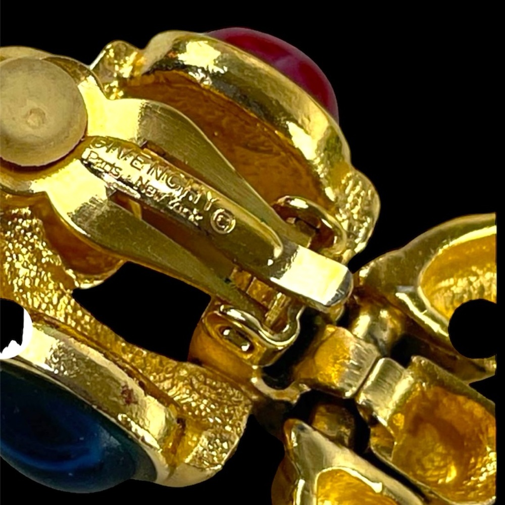 Authentic Givenchy Set Bracalet & Earrings Vintag… - image 3